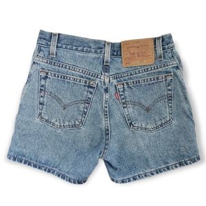 Vintage Levi's 555 Y2K Denim Mom Shorts